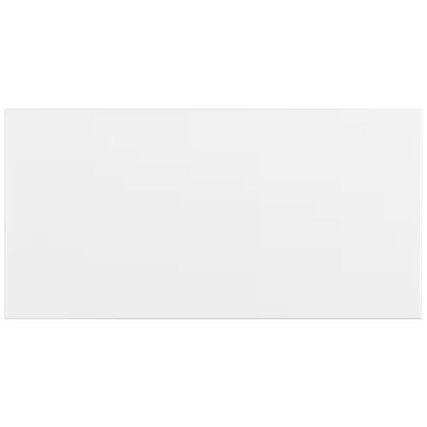 Anatolia Metro White Glossy Ceramic Wall Tile 0.31 inch Thick 7.87 inch W 10.33 sq ft/case