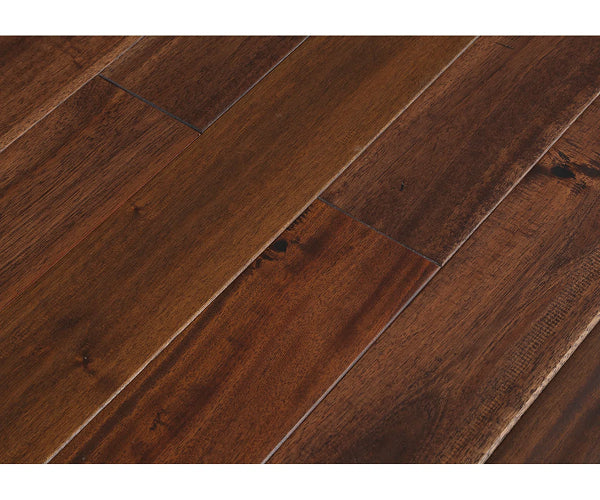 Mahogany 5/8 inch Thick x 4-1/3 inch Wide x Varying Length Solid Hardwood Flooring