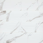 Charger l'image dans la visionneuse de galerie, MSI Stone ULC Dymo Statuary White Glossy Ceramic Wall Tile 12 inch x 24 inch – 16 sq.ft./case Marble Look High Gloss