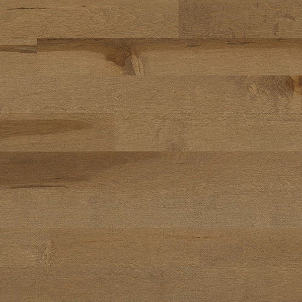 Solid maple Papyrus flooring with matte finish and natural wood character