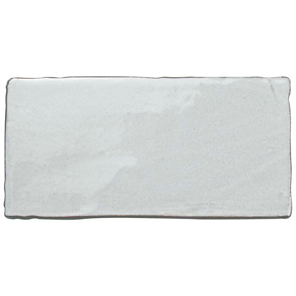 Merola Tile Antic Special Milk Ceramic Wall Tile 0.38 inch Thick 3 inch Wide 4 sq. ft. per Case – Glazed Handmade Subway Finish