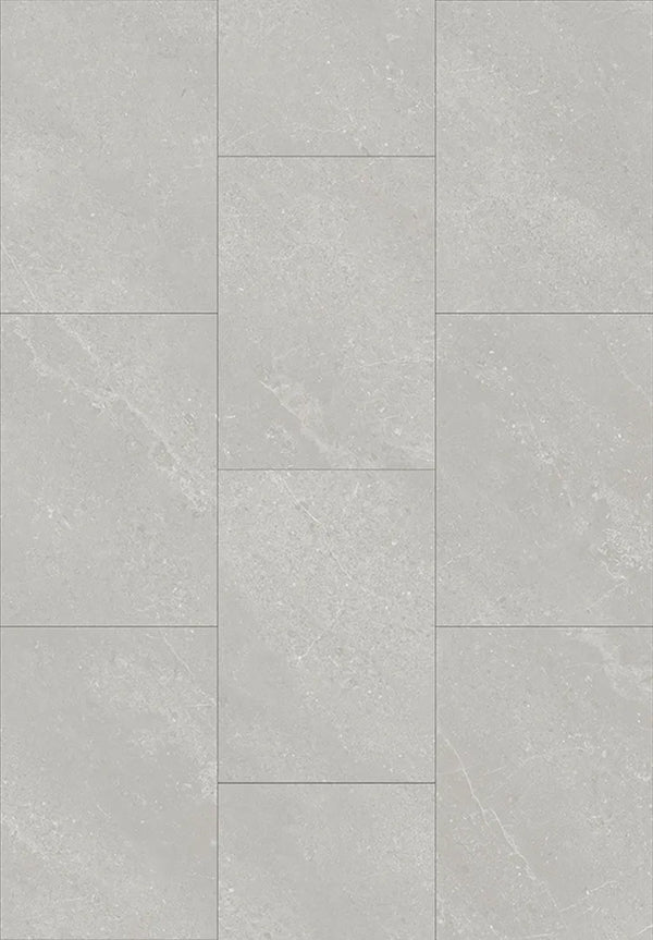 NATUR METAL Light Grey 12 in. W x 24 in. L 5.3mm Luxury Vinyl Tile Flooring (26.03 sq.ft./case)