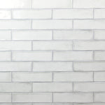 Charger l'image dans la visionneuse de galerie, Ivy Hill Tile Moze White 3 inch x 12 inch Ceramic Wall Tile – 5.38 sq. ft. per Case, Glazed Smooth Finish