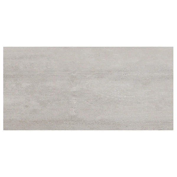 WESTSIDE Porcelain Tile, 11.8 in. x 23.6 in., Gray – 17.4 sq.ft./box