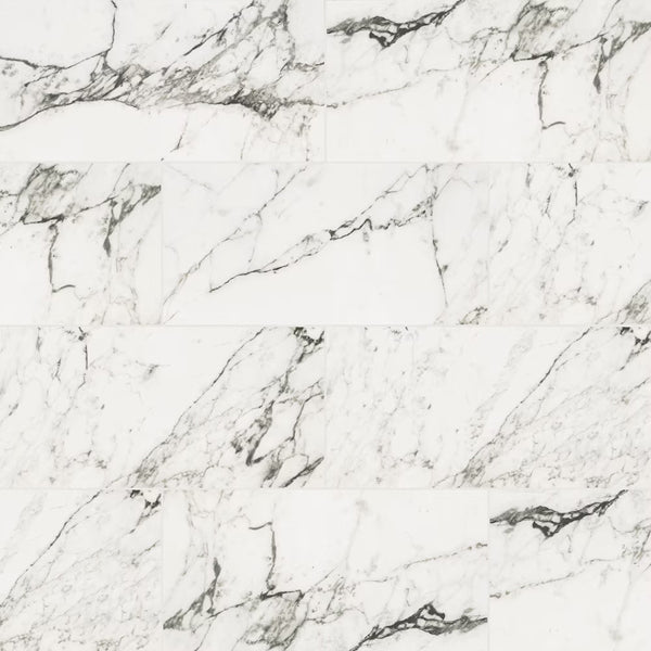 MSI Arctic Ravine 24 inch x 48 inch Polished Porcelain Floor and Wall Tile – 16 sq.ft. per Case