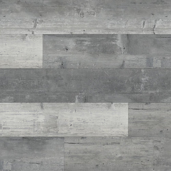 MSI Stone ULC Piedmont Harlan Gray 7 in. x 48 in. Rigid Core Luxury Vinyl Plank Flooring (23.77 sq. ft. / case)