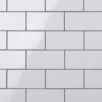 Load image into Gallery viewer, Merola Tile Crown Heights Glossy White 3 inch x 6 inch Ceramic Wall Tile – 5.72 Sq. Ft. Coverage per Case