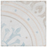 Load image into Gallery viewer, Merola Tile Sample Barcelona Decor Raval 6 inch x 6 inch Porcelain Floor and Wall Tile – Encaustic Inspired Patterned Porcelain Sample