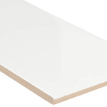Charger l'image dans la visionneuse de galerie, Blanc 4 in. x 16 in. Glossy Ceramic Subway Tile