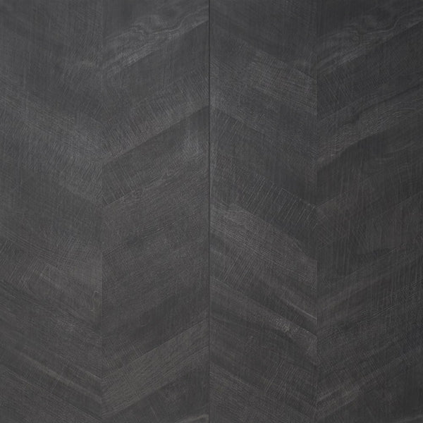 Ivy Hill Tile Montgomery Chevron Black Porcelain Tile – 0.39 inch Thick, 24 inch x 48 inch, 15.49 sq.ft/Case – Matte Finish