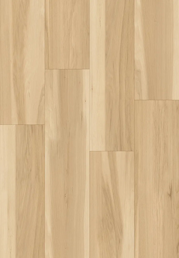 VIRAGE Hickory Naturel Natural Wood Look Luxury Vinyl Tile Flooring 126 mm W x 1219 mm L 4.5 mm + 1 mm Luxury Vinyl Tile Flooring (19.84 sq.ft./case)