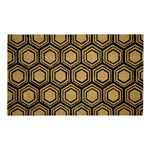 Load image into Gallery viewer, MSI Stone ULC Black Hexagon 22 in. x 36 in. Coir Door Mat
