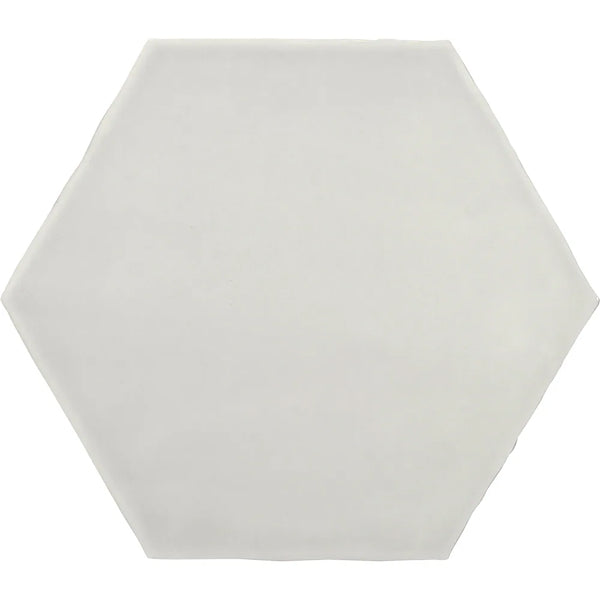 Anatolia Teramoda Stone 6 inch Hexagon Glossy Pressed Glazed Ceramic Wall Tile – 6.67 Sq. Ft. Coverage per Case