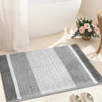 Load image into Gallery viewer, Mersin Gradient Chenille Water Absorbent Soft Plush Bath Rug
