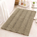 Charger l'image dans la visionneuse de galerie, Chenault Soft Absorbent Microfiber Non-Slip Backing Rectangle Bath Rug