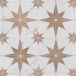 Charger l'image dans la visionneuse de galerie, Merola Tile Llama Stella Loire Noce Porcelain Tile 0.38 inch Thick x 9.75 inch Wide – 10.88 sq. ft. Coverage – Textured Mixed Finish