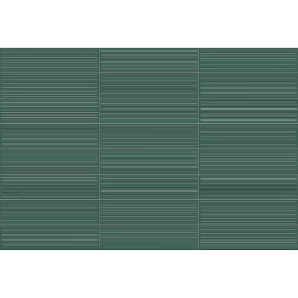 Anatolia 3 inch x 12 inch Geometra Divide Emerald Glossy Pressed Glazed Ceramic Tile 10.66 sq ft/case – Geometric Pattern Wall Tile