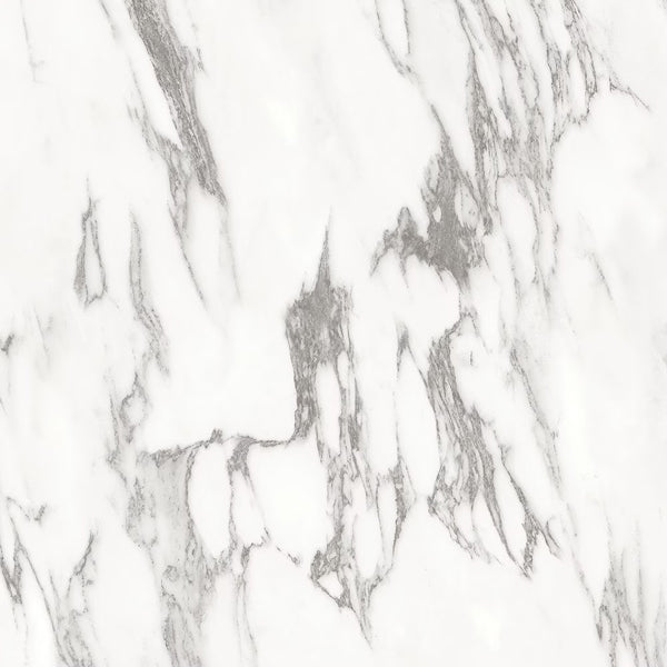 FloorPops Opaline 12-in x 12-in Peel & Stick Luxury Vinyl Tile (LVT) Flooring Set (20 sq.ft/case, Marble Look, High Gloss)