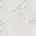 Load image into Gallery viewer, MSI Stone ULC Ader Tegal 24 inch x 48 inch Matte Porcelain Floor and Wall Tile – 16 Sq. Ft./Case – Marble Look White Finish