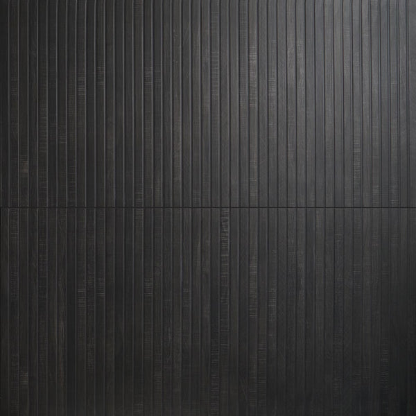 Ivy Hill Tile Montgomery Ribbon Black Porcelain Tile – 0.39 inch Thick, 24 inch x 48 inch, 15.49 sq.ft/Case – Matte Finish