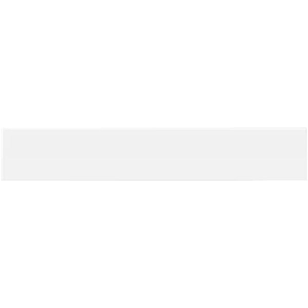 Anatolia Metro White Glossy 2 inch x 12 inch Ceramic Wall Tile 7.10 sq. ft./case – Glossy Glazed Finish