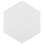 Charger l'image dans la visionneuse de galerie, Merola Hexatile Matte Blanco Porcelain Tile 0.37 inch Thick 7 inch x 8 inch 7.67 sq. ft./case Matte Hexagon