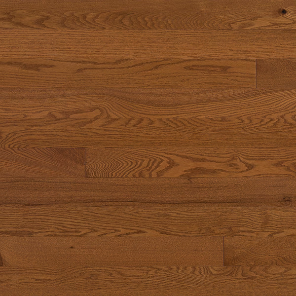 Dubeau Floors Red Oak Gunstock 3/4-inch T x 3 1/4-inch W x Varying Length Solid Hardwood Flooring (20 sq. ft. / case)