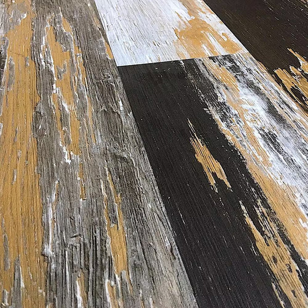 Deco Products COLORS Floor-Wall Old Desert Bronze Aged 6-inch x 36-inch Vinyl Plank (30 sq. ft./case)