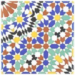 Load image into Gallery viewer, Merola Tile Sevillano Andalusia Ceramic Wall Tile 0.29 inch Thick 7.88 inch Wide 11.46 sq. ft. per Case – Glazed High Sheen Patterned Finish
