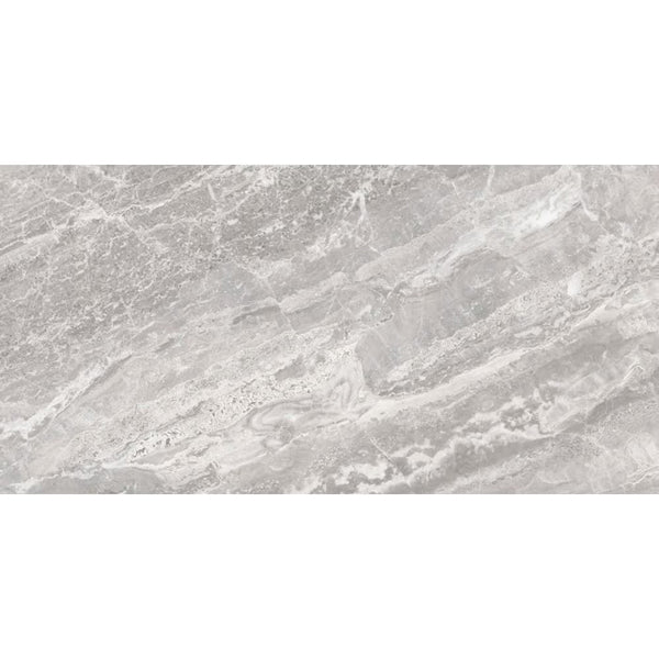Anatolia Marino Grey Porcelain Tile 0.30 inch Thick 12 inch x 24 inch 15.5 sq ft/case Polished Rectified