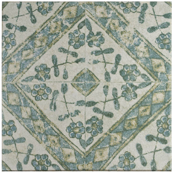 Merola Tile Klinker Retro Blanco Bergenia Ceramic Floor and Wall Tile 0.63 inch Thick 12.75 inch Wide 6.96 sq. ft. per Case – Textured Satin Finish
