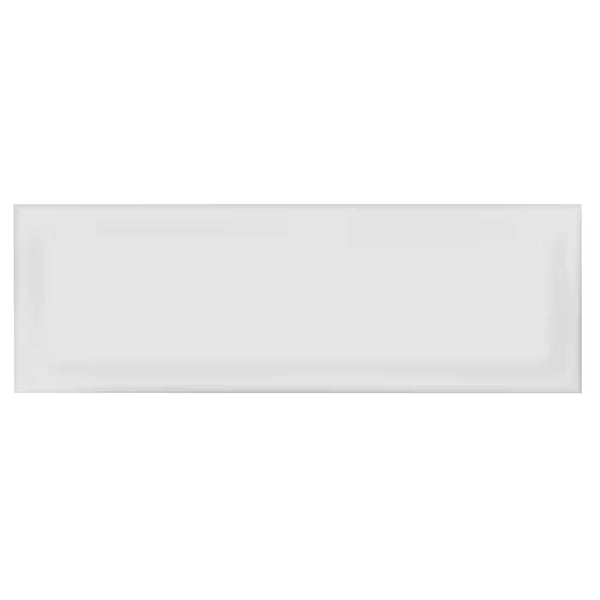 Anatolia 4 inch x 12 inch Soho Vintage Grey Beveled Glossy Pressed Glazed Ceramic Tile 9.69 sq ft/case – Subway Style Beveled Edge