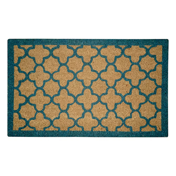 MSI Stone ULC Clover Marine Coir Door Mat – 18 x 30 in., Non-Slip, Indoor/Outdoor