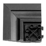 Charger l&#39;image dans la visionneuse de galerie, Creative Surfaces® 3&quot; x 3&quot; Composite Deck Tile Corner Trim – 4-Pack Slate
