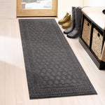 Load image into Gallery viewer, TrafficMaster Embossed Graphite Needlepunch Runner Doormat – 2 x 5 ft, Non-Slip Indoor/Outdoor
