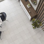 Load image into Gallery viewer, Marblesque Calacatta Marble 5.5 mm T x 18-1/2-in W x 37-in L Rigid Core Luxury Vinyl Tile Flooring (19.02 sq. ft./case)
