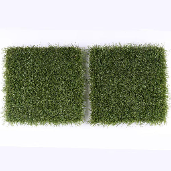 NewTechWood 1' x 1' Quick Deck Faux Zoysia Grass Deck Tile – 10 sq.ft/Box