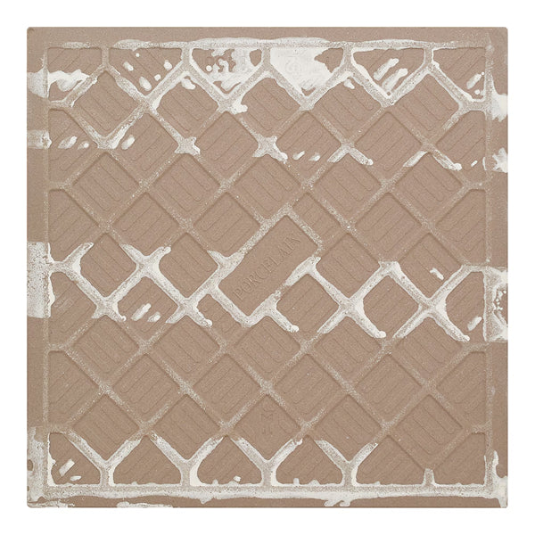 Modamo Gran Canaria Grey 7-3/4-inch x 7-3/4-inch Porcelain Floor & Wall Tile