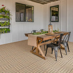 Load image into Gallery viewer, Creative Surfaces® 1&#39; x 1&#39; Composite Deck Tile (12-pack) – Ivory

