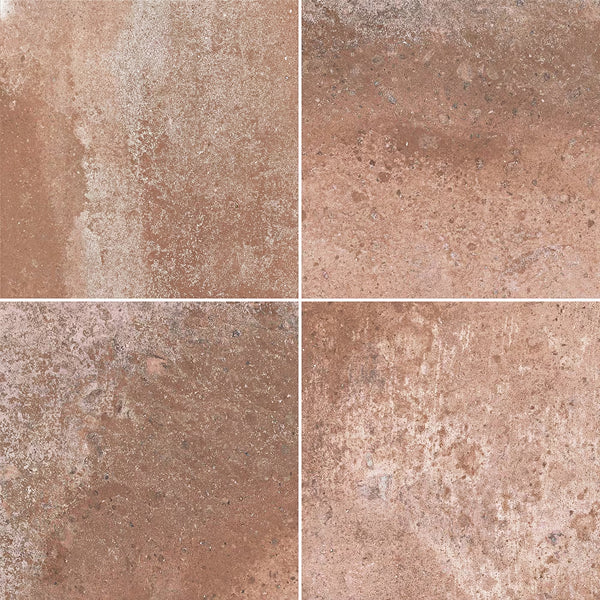 Modamo Rosso Matte Warm Brown 10-inch x 10-inch Porcelain Floor & Wall Tile (10.76 sq.ft. /case)