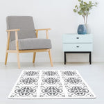Charger l&#39;image dans la visionneuse de galerie, FloorPops Grey Hamal 11.4 in. x 11.4 in. Interlocking Floor Tiles
