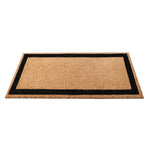 Load image into Gallery viewer, Home Decorators Collection 22x47-inch Black Border PVC Coir Door Mat

