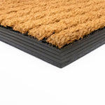 Load image into Gallery viewer, Multy Home 2 ft. x 3 ft. Rectangular Striped Coir Door Mat
