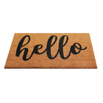 Load image into Gallery viewer, Home Decorators Collection Hello 18-inch x 30-inch Coir Door Mat
