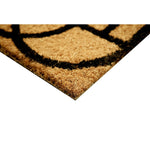 Load image into Gallery viewer, MSI Stone ULC Black Geometric Coir Door Mat – 22 x 36 in., Non-Slip, Indoor/Outdoor
