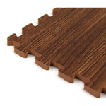 Load image into Gallery viewer, FloorPops Brown Craftsman 12 in. x 12 in. Interlocking Floor Tiles

