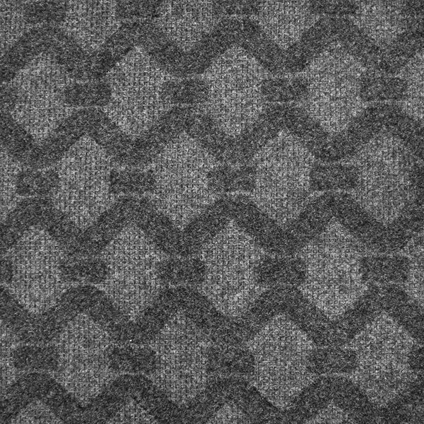 TrafficMaster Grey 3 ft. x 4 ft. Rectangular Embossed Polyester Top Door Mat with TPR Back