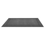 Charger l&#39;image dans la visionneuse de galerie, TrafficMaster Brighton Graphite 4 ft. x 6 ft. Embossed Polyester Floor Mat with TPR Back – Indoor &amp; Outdoor Entryway Mat

