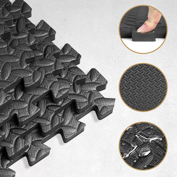 CAP Barbell 24-inch x 24-inch x 3/4-inch Multi-use Interlocking Puzzle Exercise Mat (24 sq.ft/case)