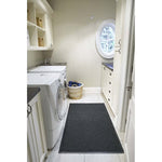 Load image into Gallery viewer, TrafficMaster 36 in. x 48 in. Platinum Charcoal Rectangular Recycled Rubber Doormat – Indoor &amp; Outdoor Entryway Mat
